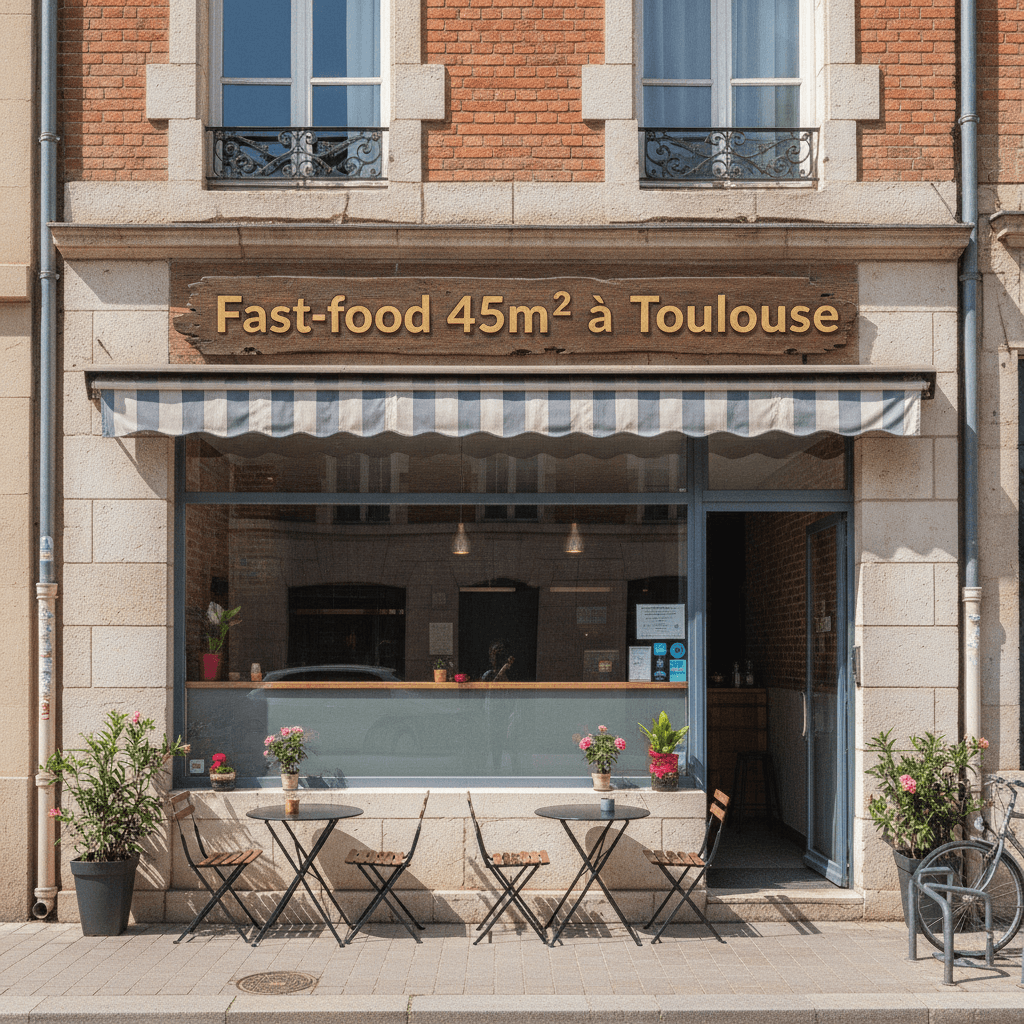 Fast-food 45m² à Toulouse