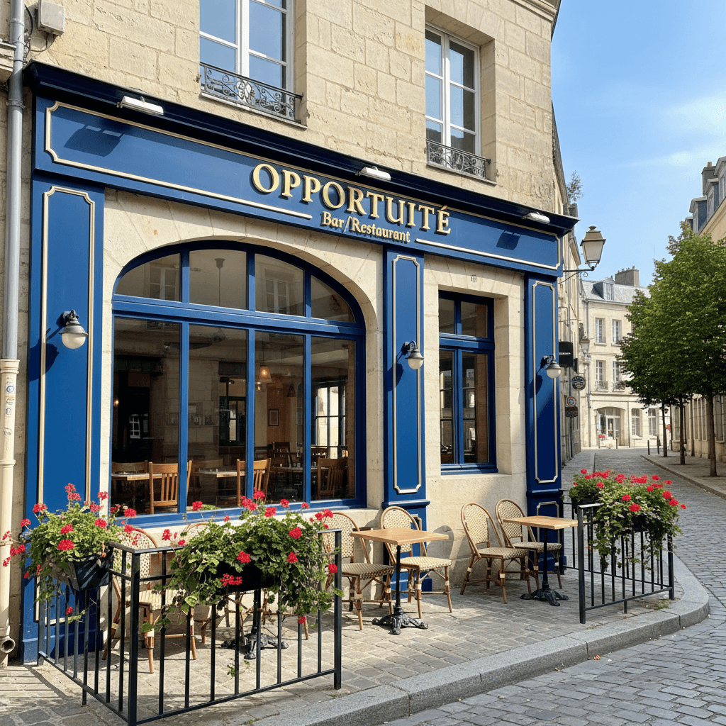 Restaurant à Rennes : terrasse - licence IV