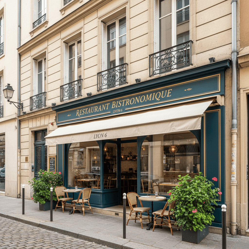 Restaurant 90m² à Lyon : extraction - cuisine équipée