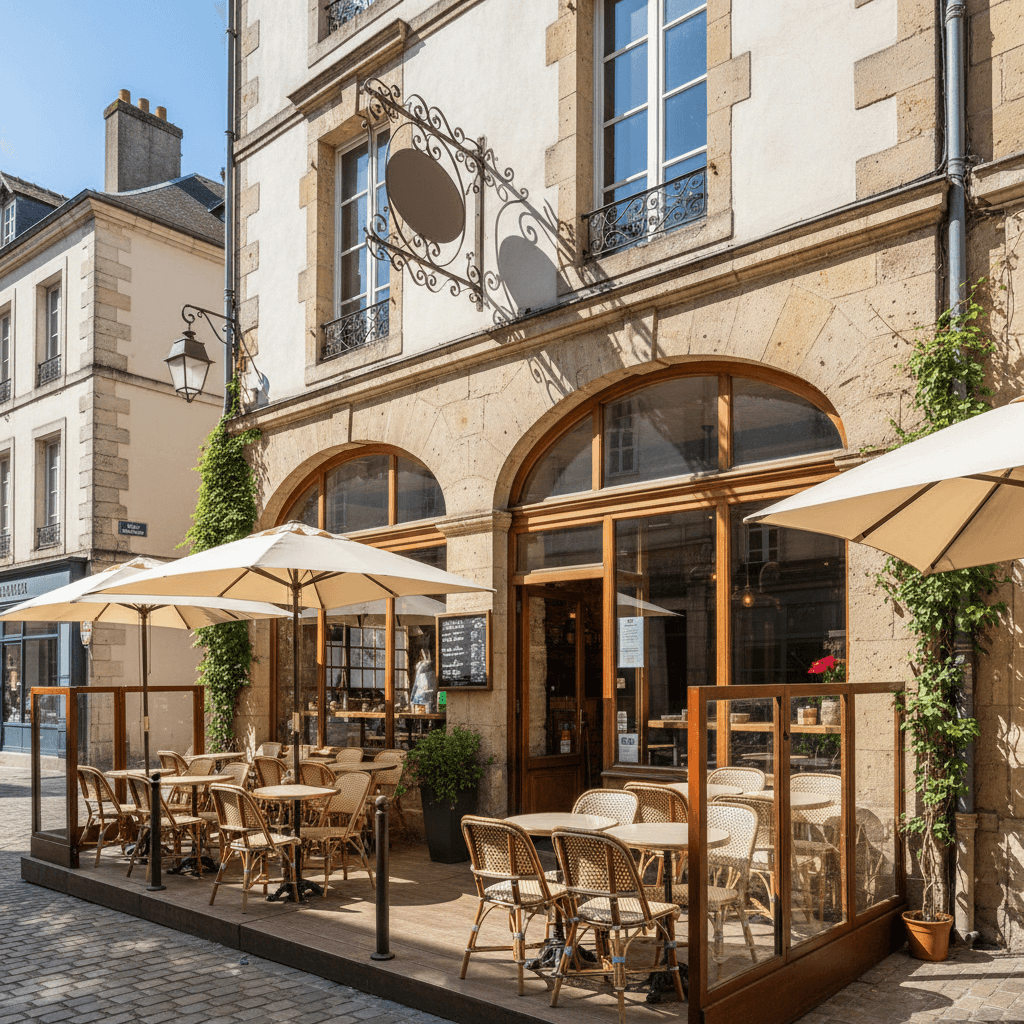 Restaurant à Rennes : terrasse - licence IV