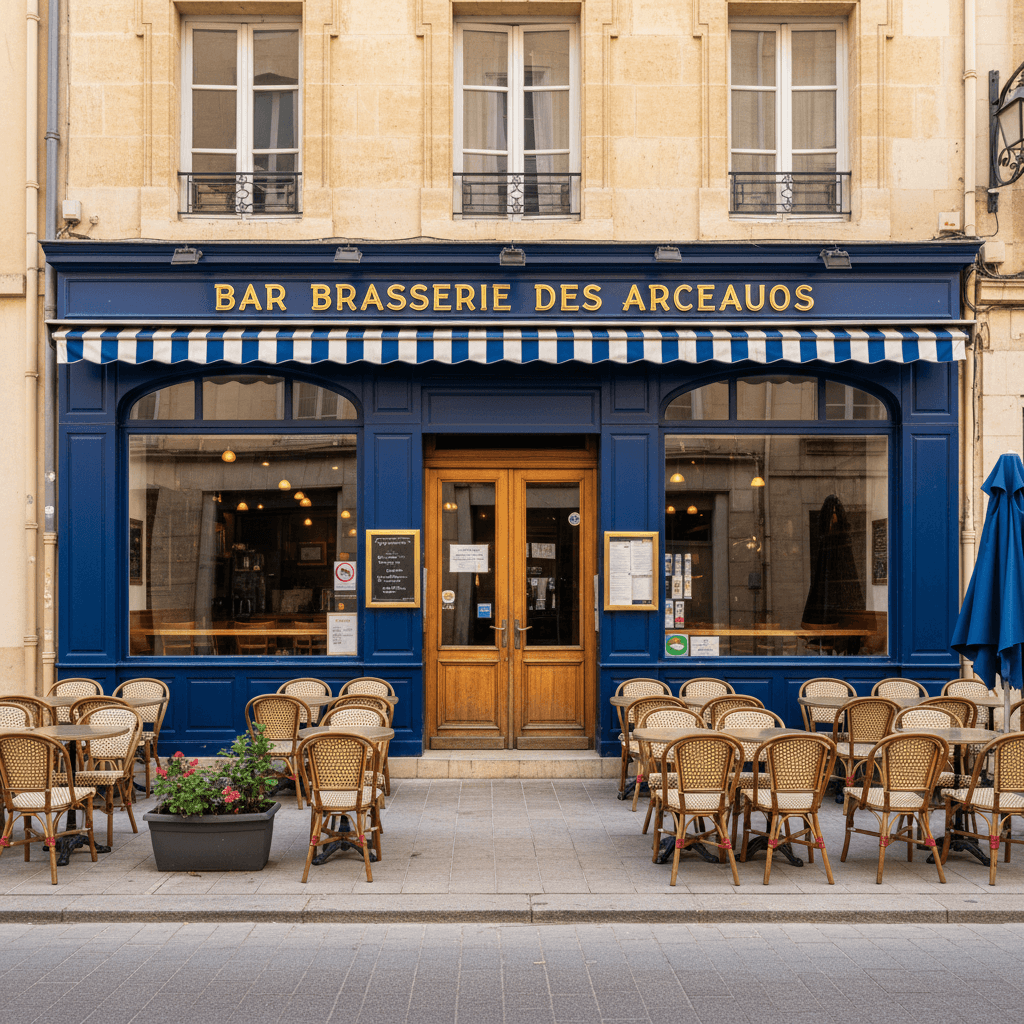 Bar-brasserie 100m² à Montpellier : terrasse - licence IV