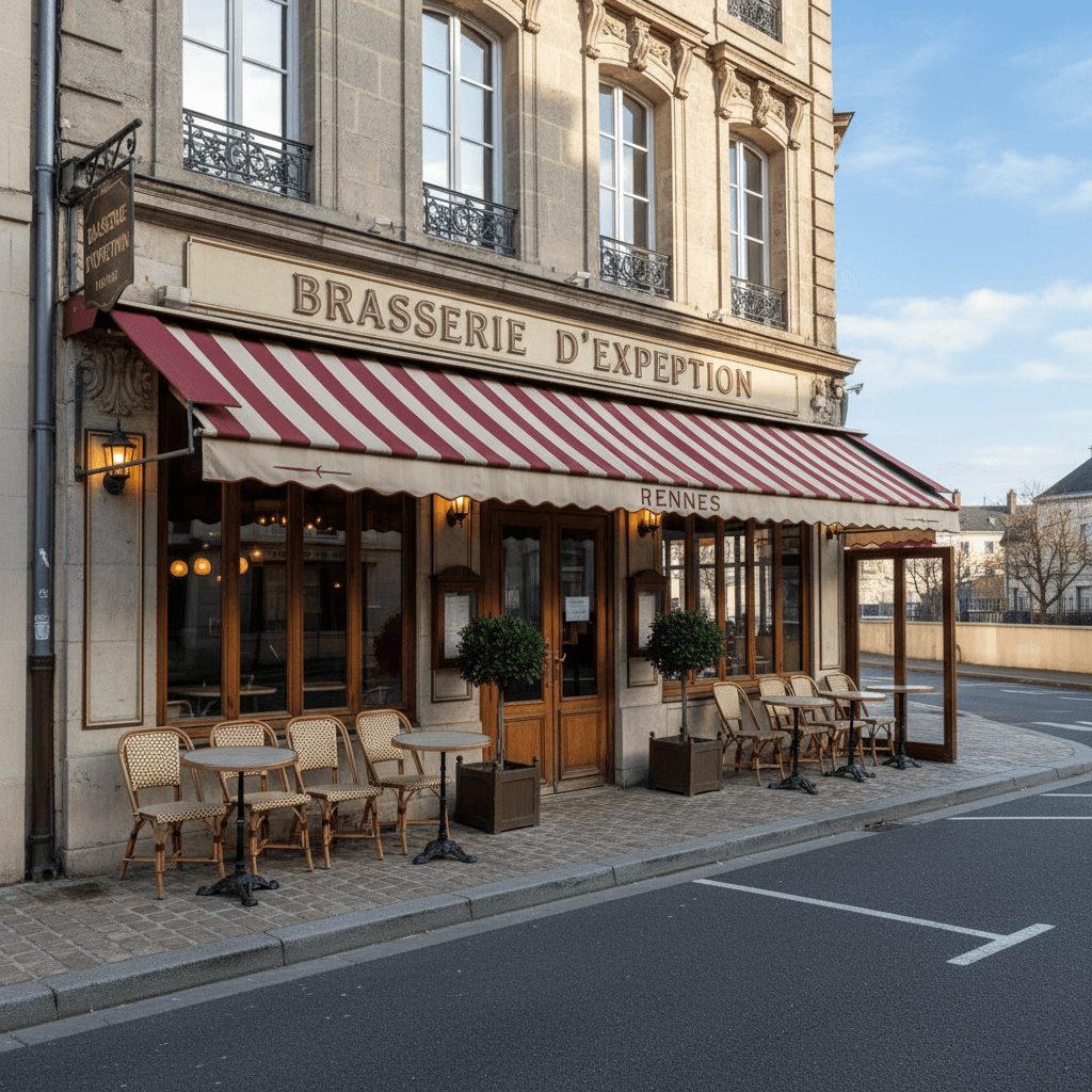 Bar-brasserie à Rennes : terrasse - licence IV