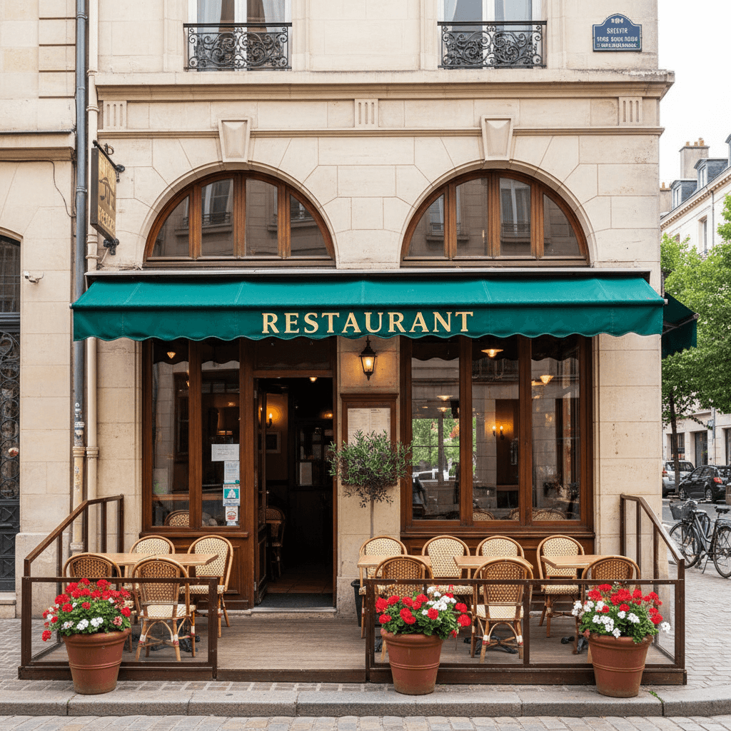 Restaurant 114m² à Nantes : terrasse - licence IV