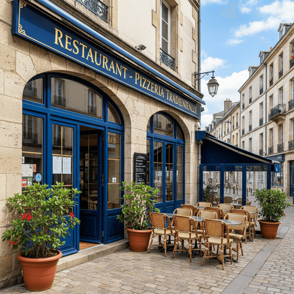 Restaurant 175m² à Clermont-Ferrand : terrasse - licence IV