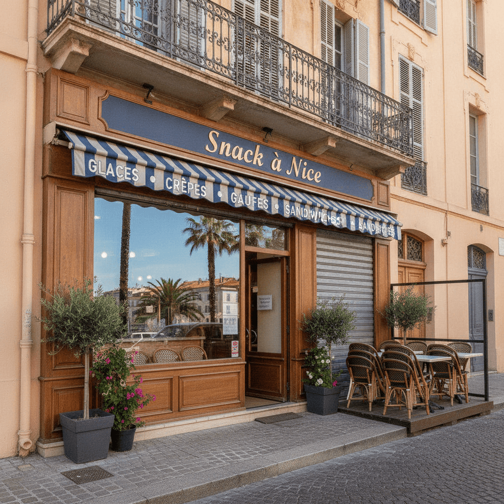 Snack à Nice