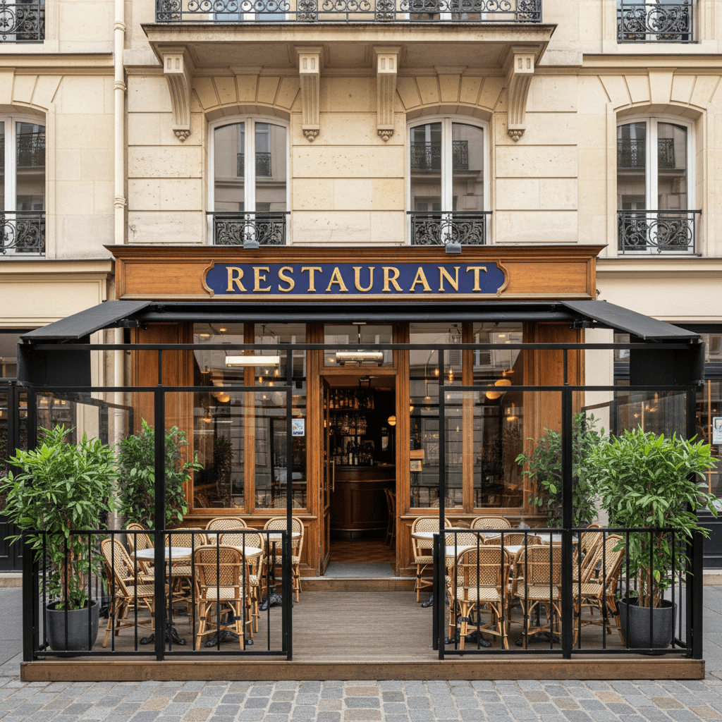 Restaurant avec Terrasse à Paris - Opportunité à Saisir
