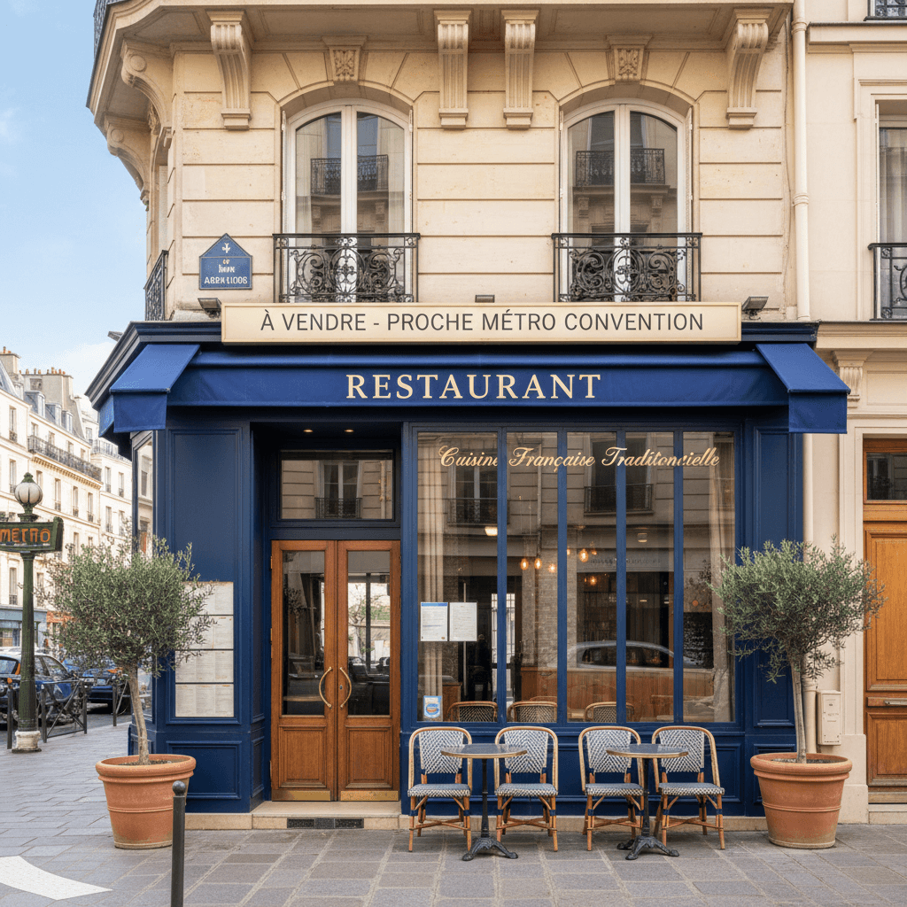 Restaurant à vendre près du métro Convention