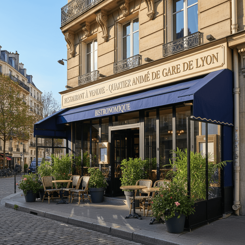 Restaurant à vendre - Quartier animé de Gare de Lyon