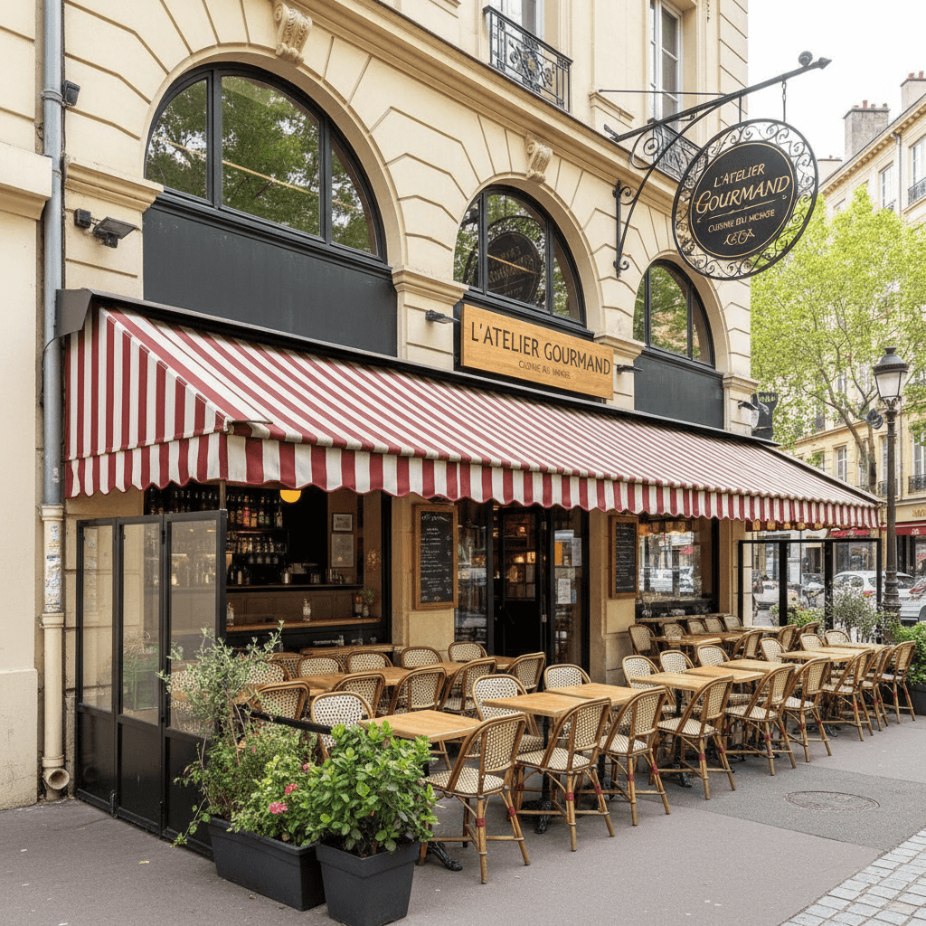Restaurant à Lyon : terrasse - licence IV