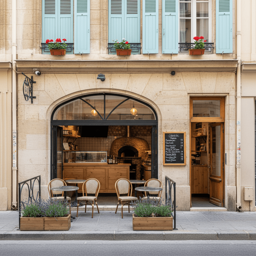 Fast-food 10m² à Marseille : cuisine équipée