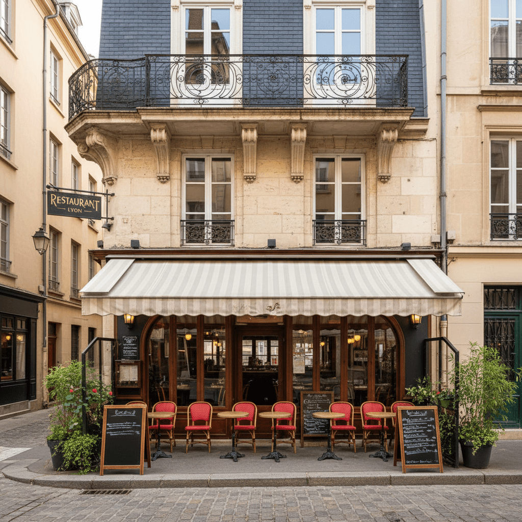 Restaurant 80m² à Lyon : extraction