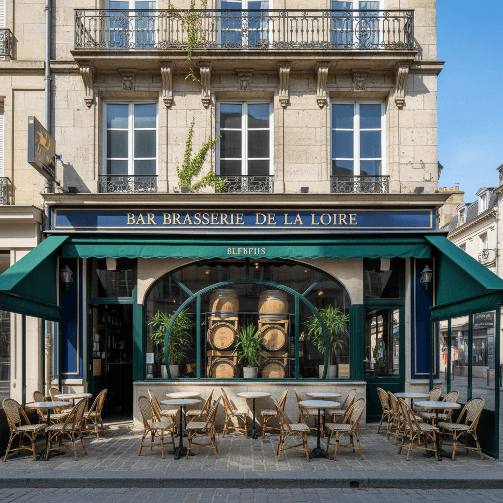 Bar-brasserie à Nantes : terrasse - licence IV