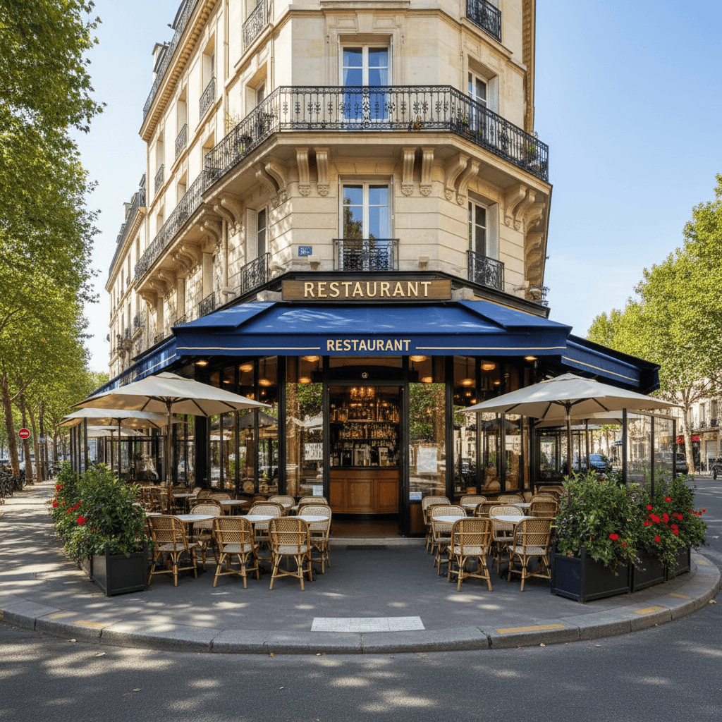 Restaurant d'angle à Paris - Opportunité rare