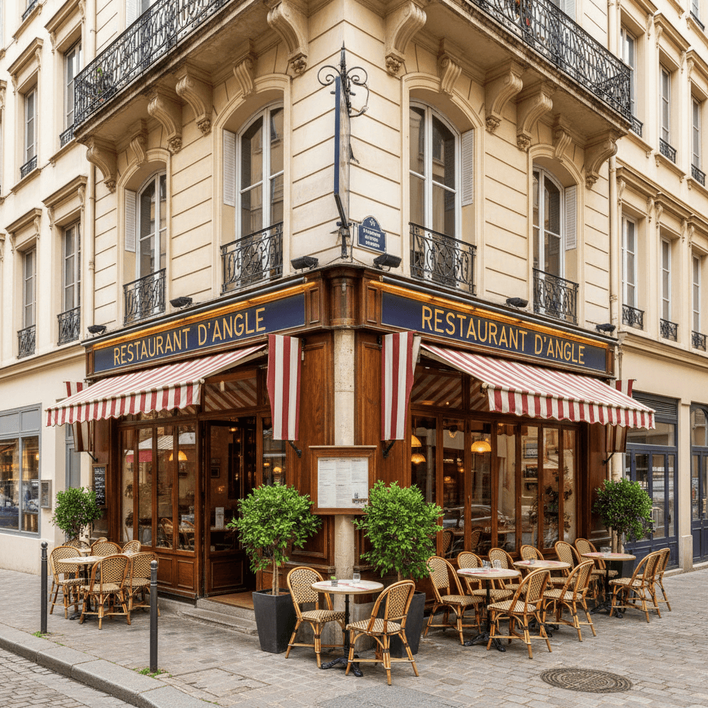 Restaurant 100m² à Lyon : terrasse - extraction