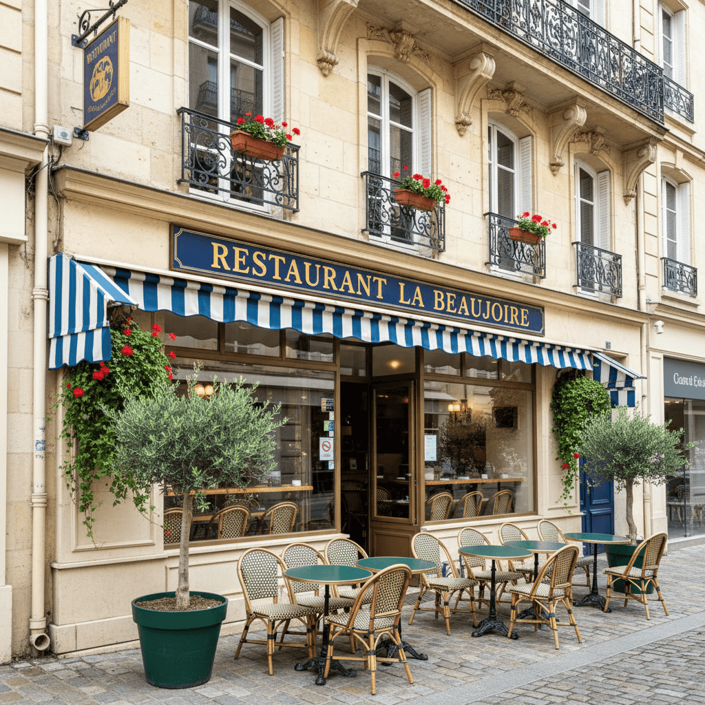 Restaurant à Nantes : terrasse - extraction