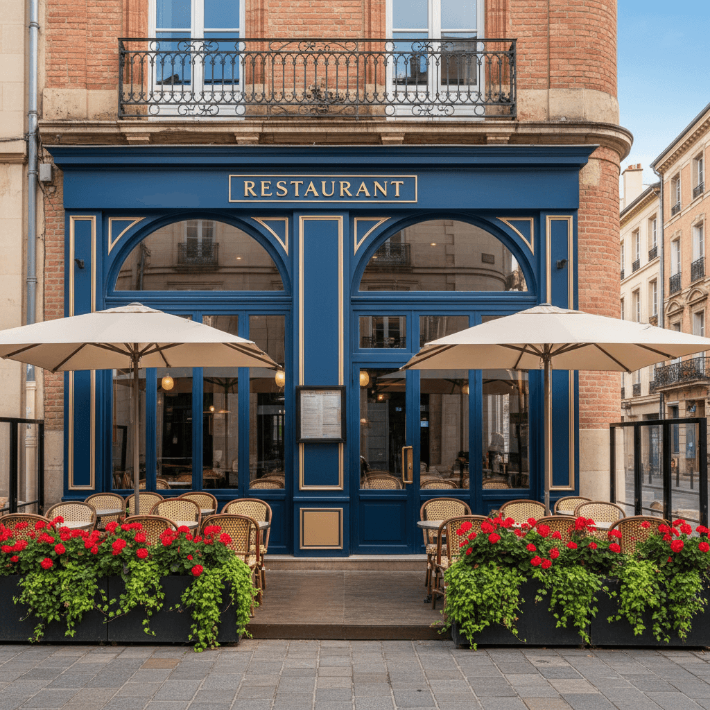 Restaurant 160m² à Toulouse : terrasse - licence IV