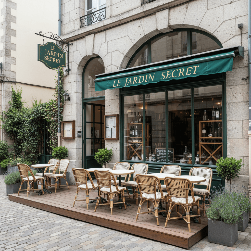 Restaurant à Rennes : terrasse