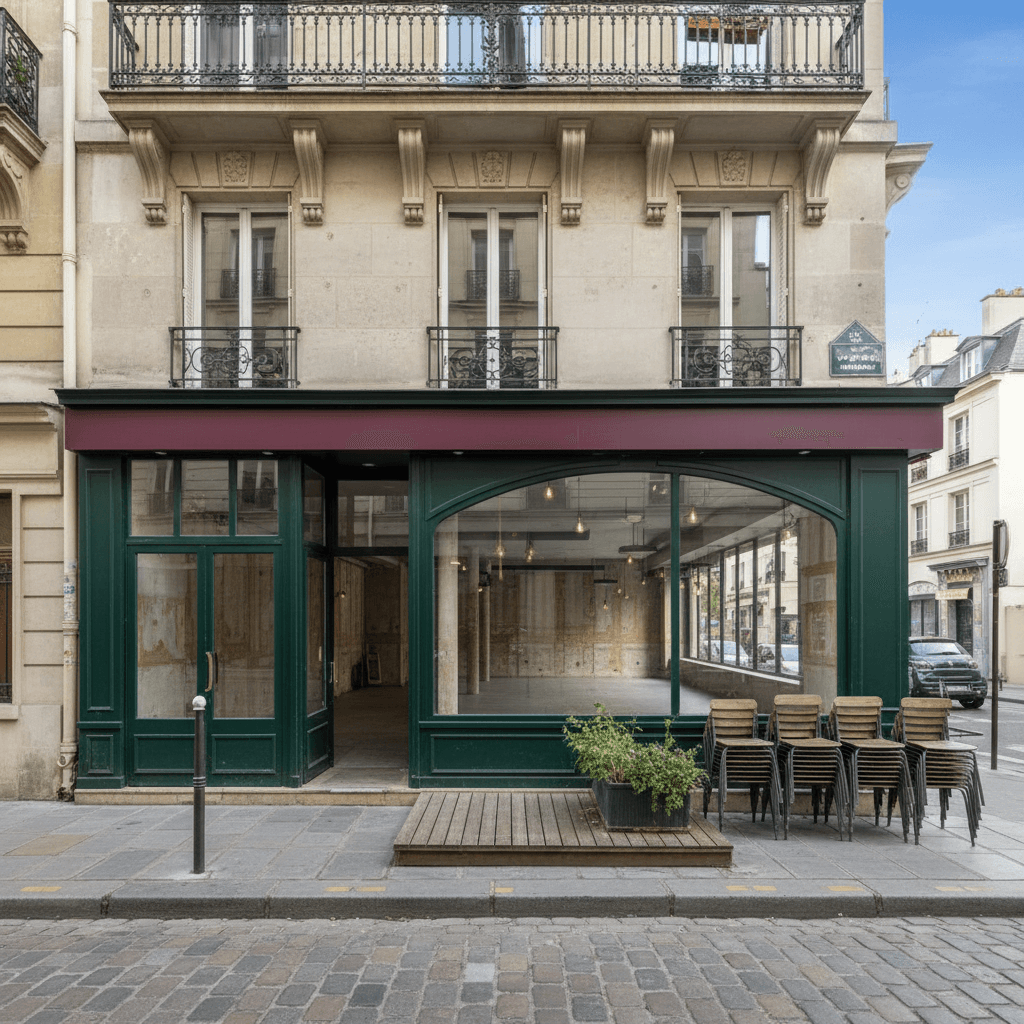 Local Commercial de Restauration à Paris