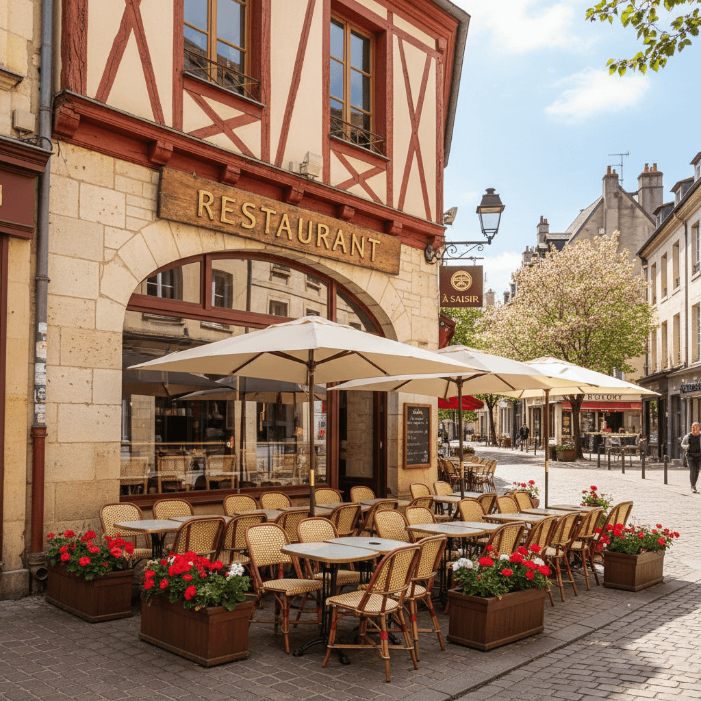 Restaurant à Dijon : terrasse - licence IV
