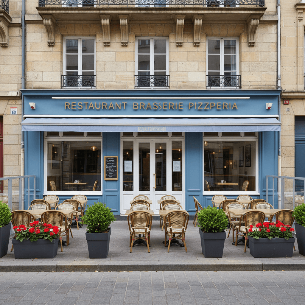 Bar-brasserie 110m² à Nantes : terrasse - licence IV
