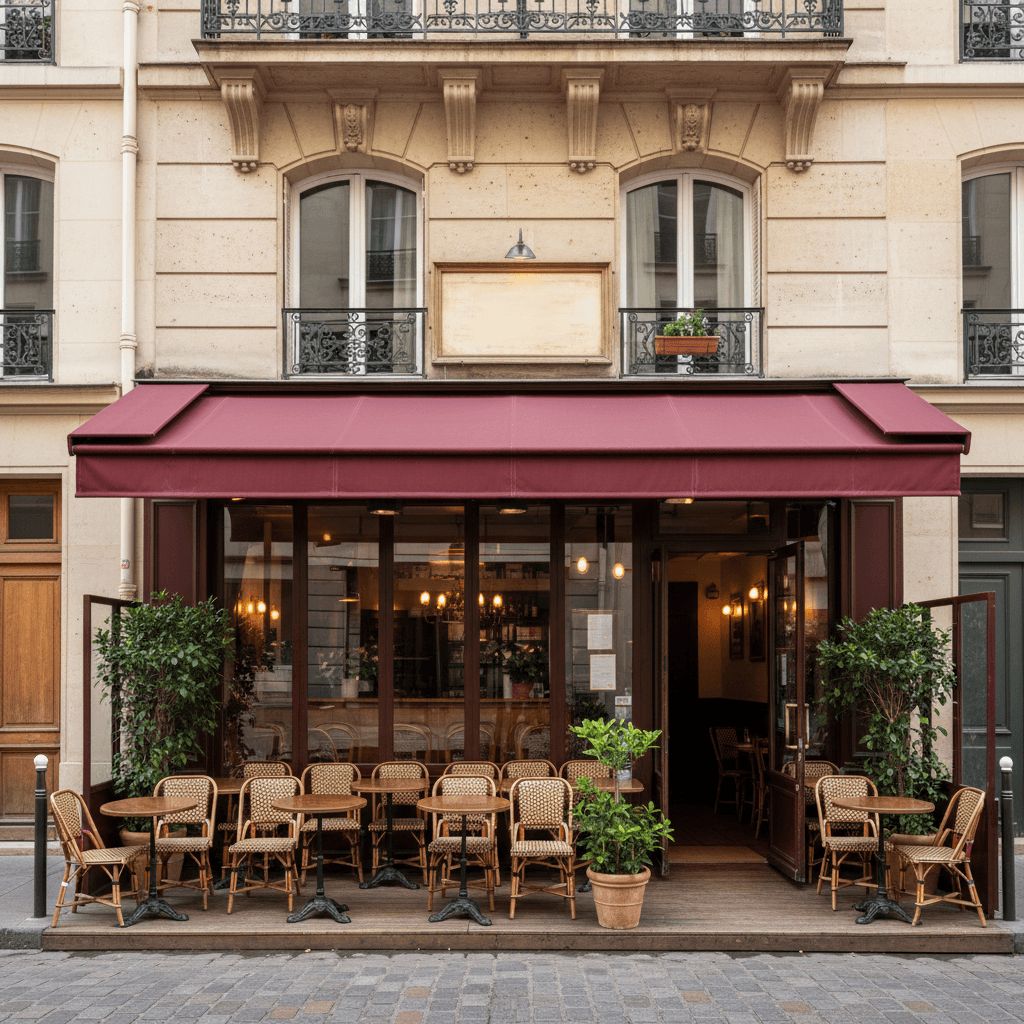 Restaurant 849m² à Paris : extraction