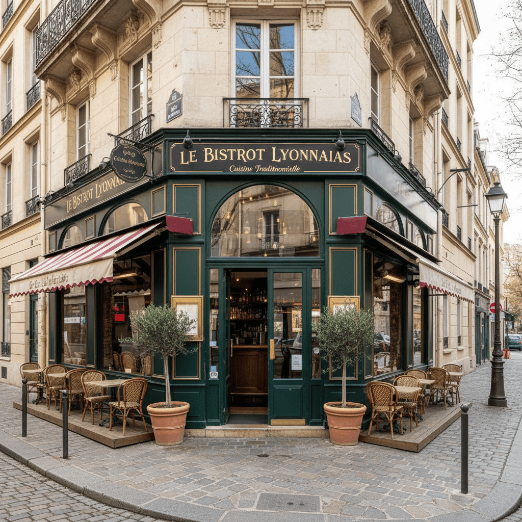 Restaurant 97m² à Lyon : terrasse - licence IV