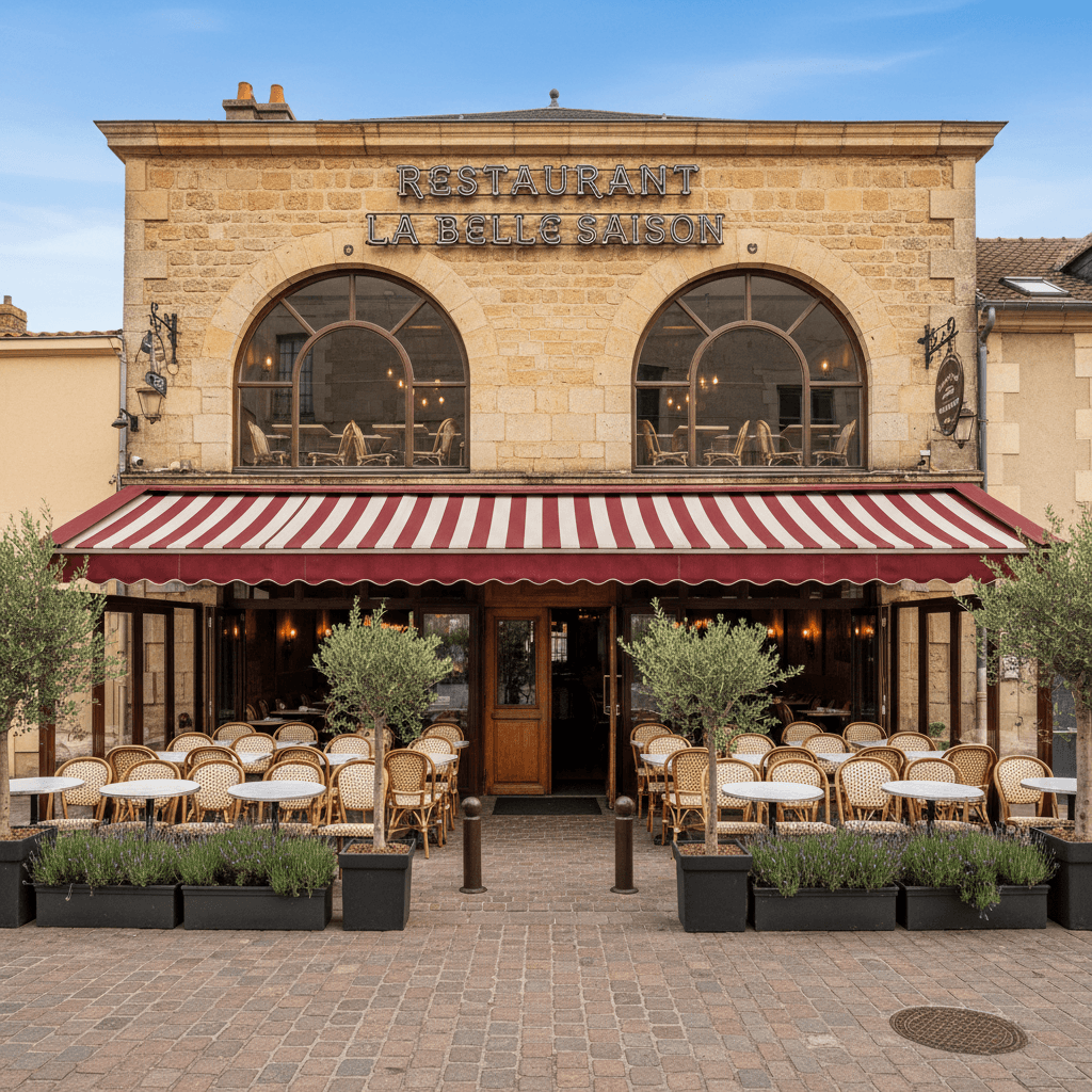 Restaurant à Nantes : terrasse - licence IV
