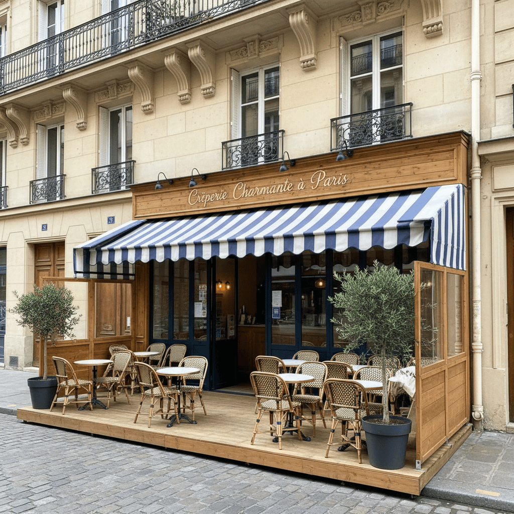 Crêperie Charmante à Paris – Emplacement Privilégié