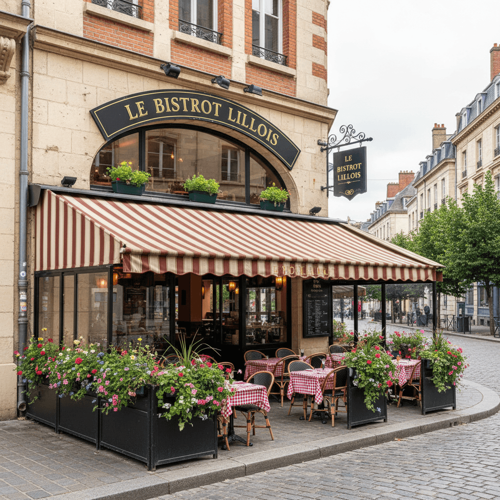 Restaurant à Lille : terrasse - licence IV