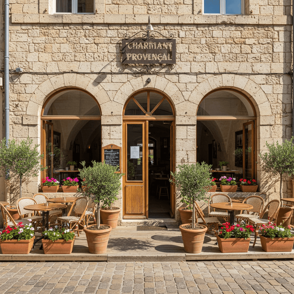 Restaurant à Toulon : terrasse - extraction