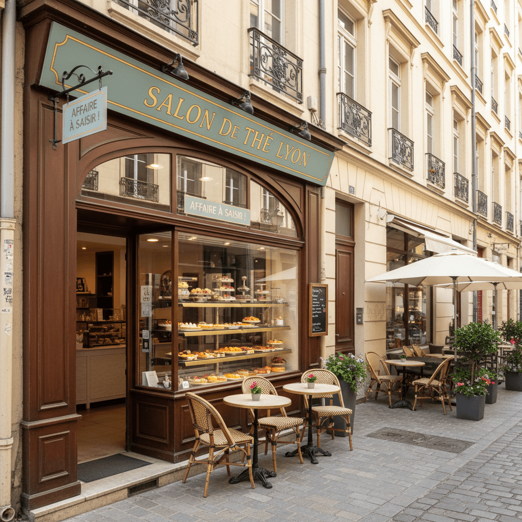 Snack à Lyon : terrasse