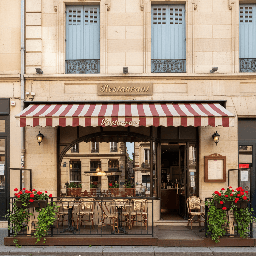 Restaurant 130m² à Lyon : terrasse - licence IV