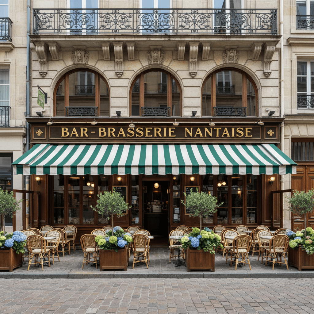 Bar-brasserie 100m² à Nantes : terrasse - licence IV