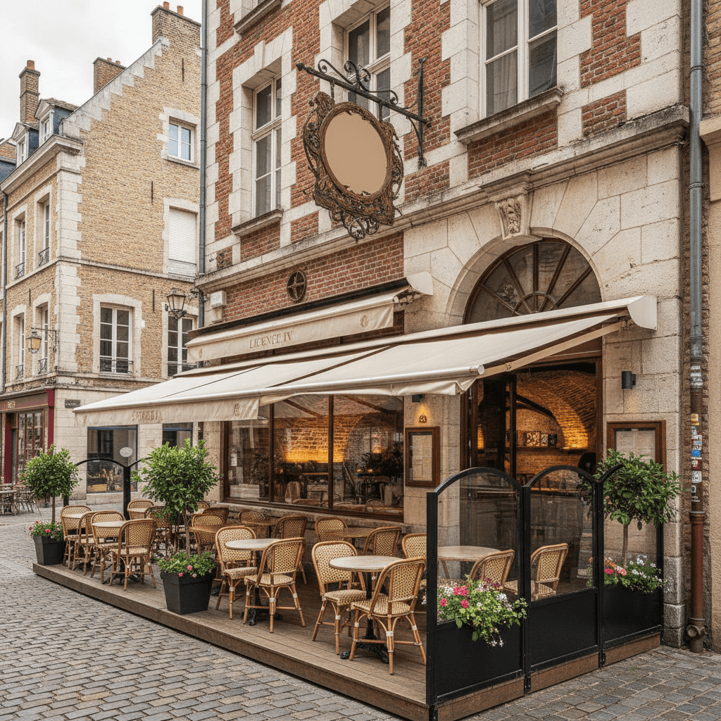 Restaurant à Lille : terrasse - licence IV