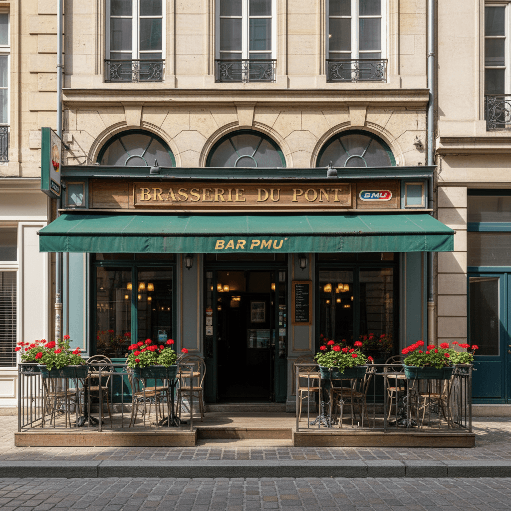 Bar-brasserie 135m² à Lyon : terrasse - licence IV