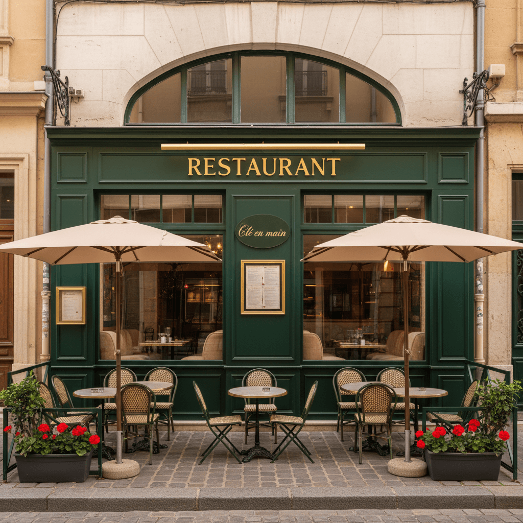 Restaurant 107m² à Lyon : licence IV - extraction