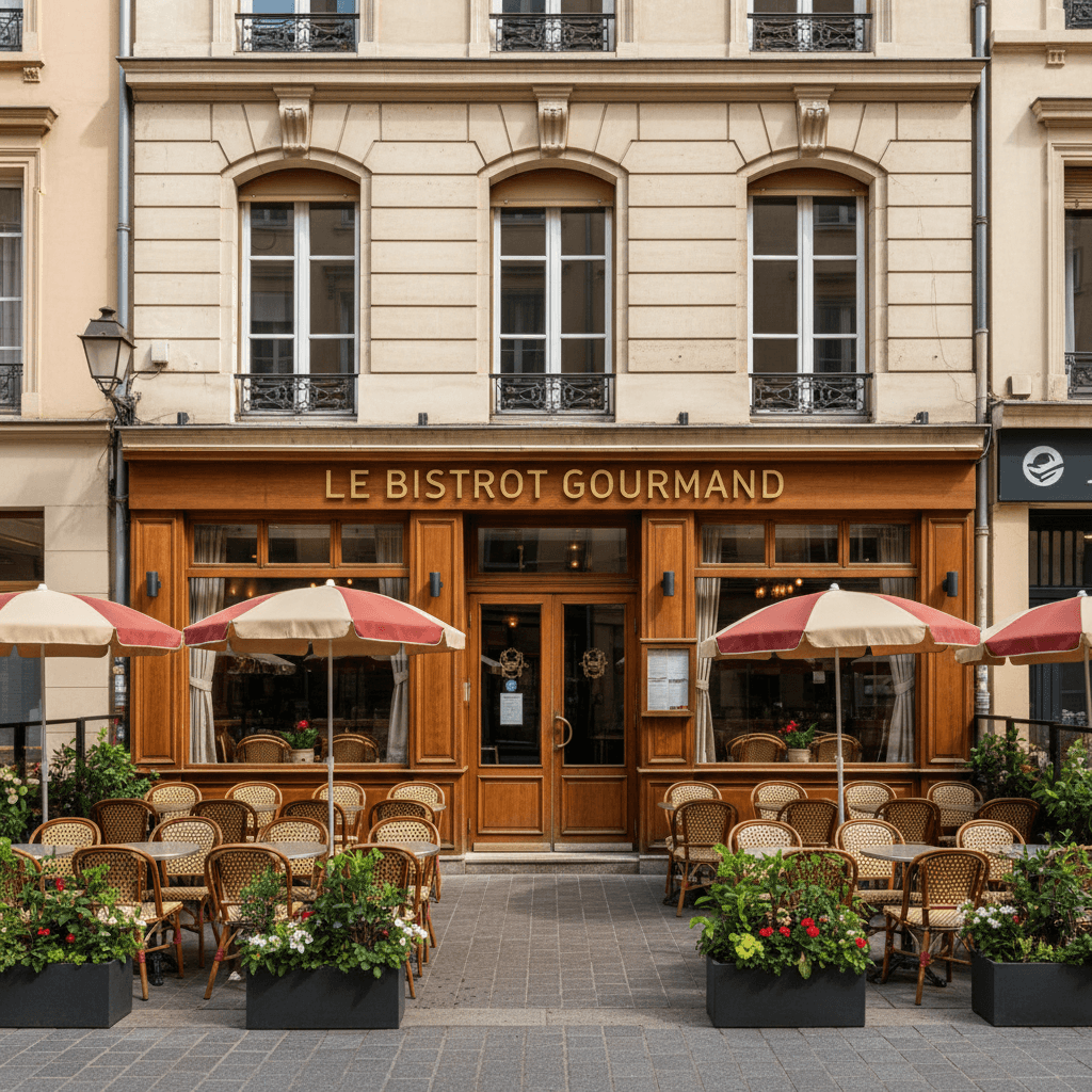 Restaurant 160m² à Lyon : terrasse - extraction