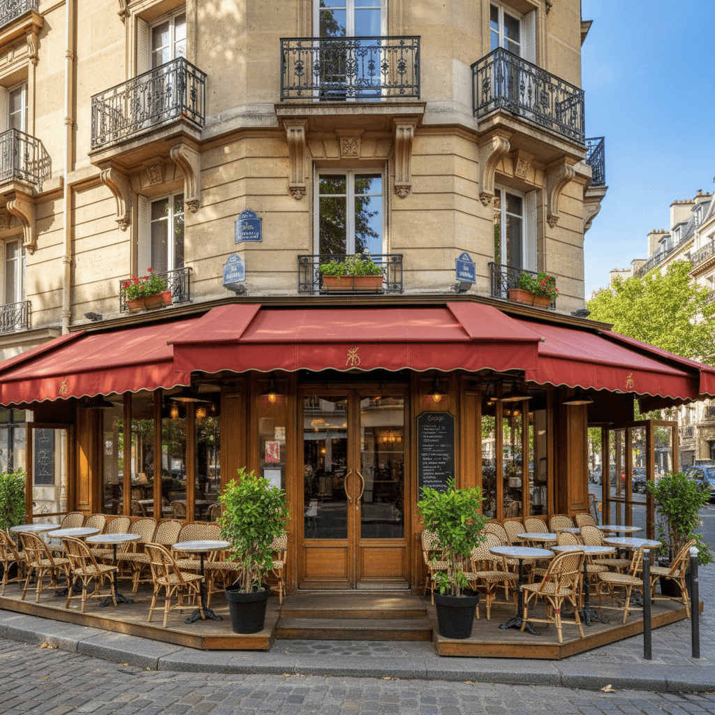 Restaurant 50 couverts à Paris : terrasse - licence IV en liquidation judiciaire