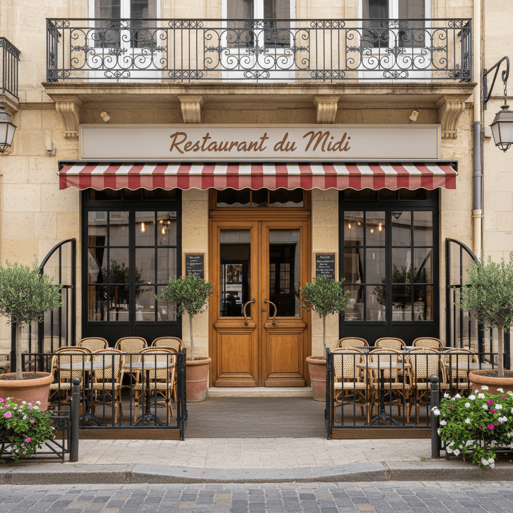 Restaurant 192m² à Montpellier : terrasse - licence IV