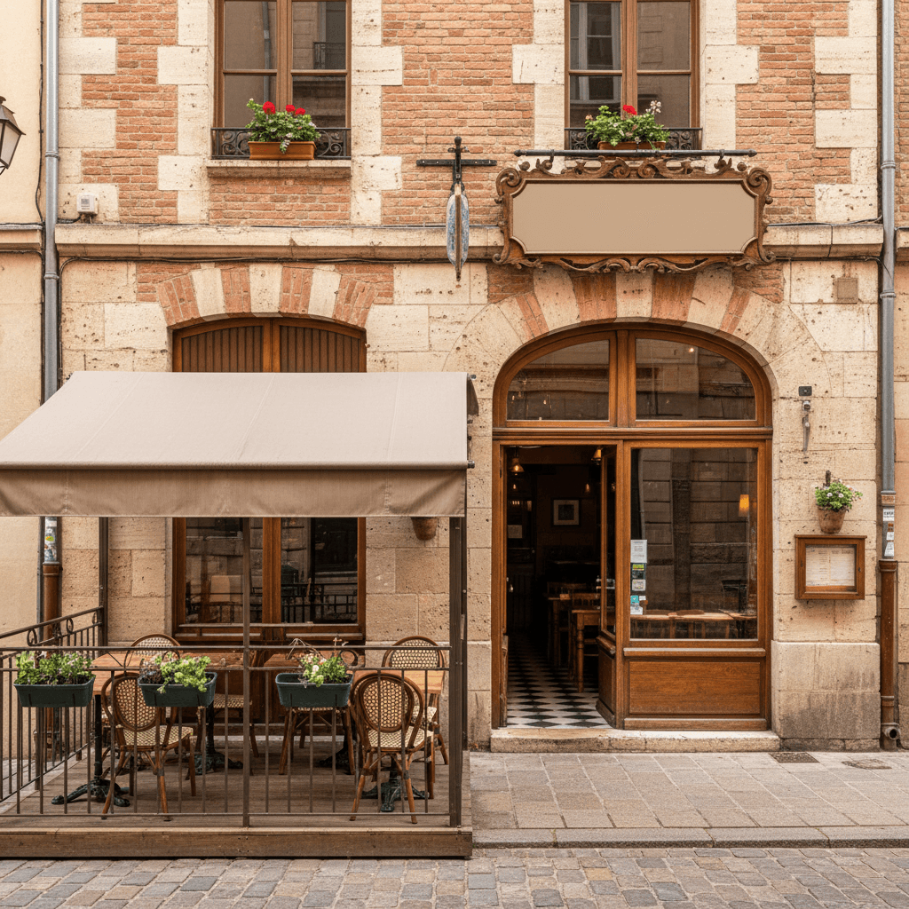 Restaurant 120m² à Toulouse : terrasse - licence IV