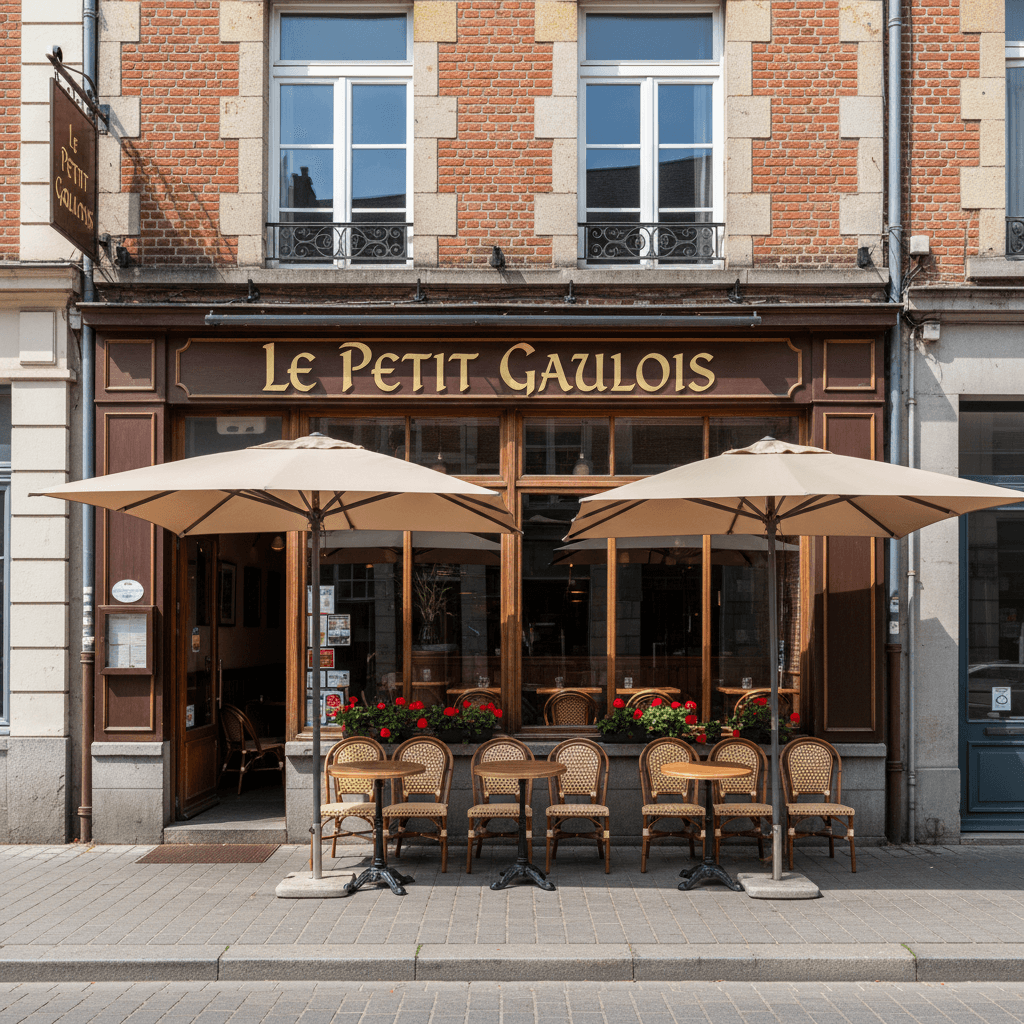 Restaurant 35m² à Lille : terrasse - licence IV