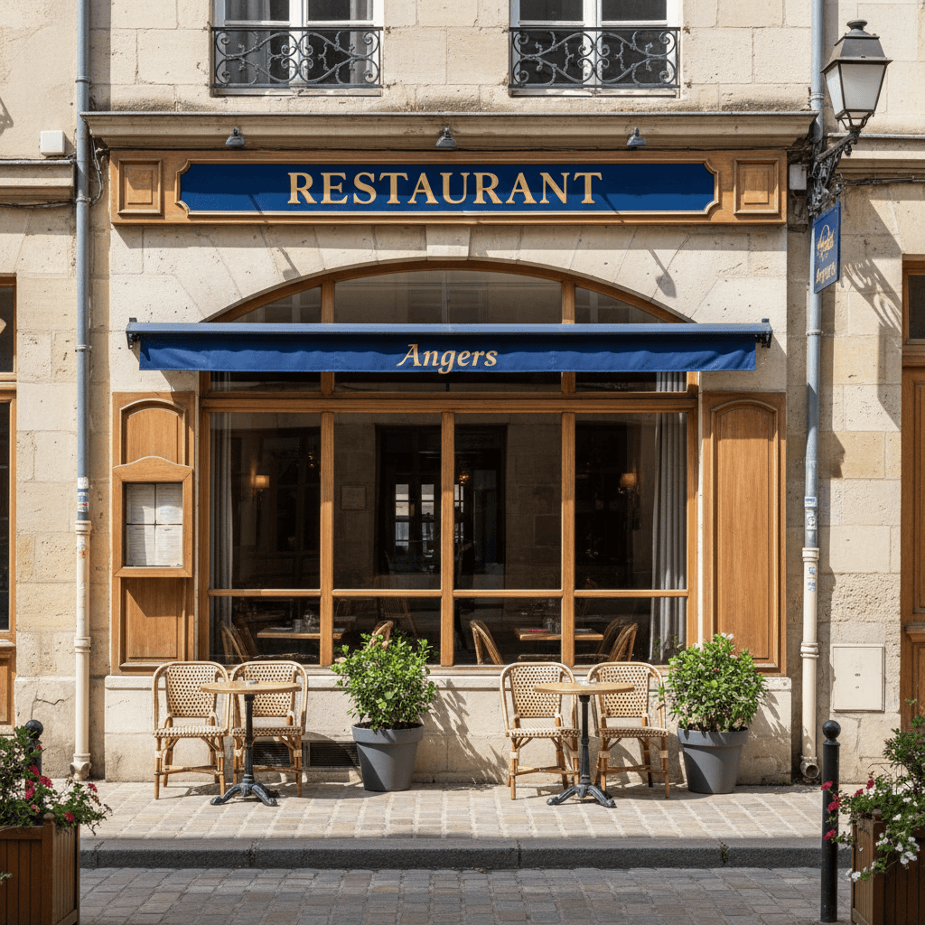 Restaurant 75m² à Angers : extraction