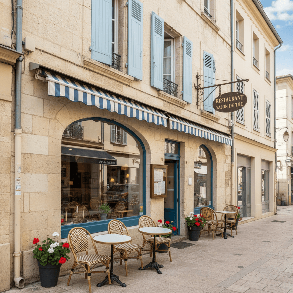Restaurant à Toulon : terrasse - licence IV