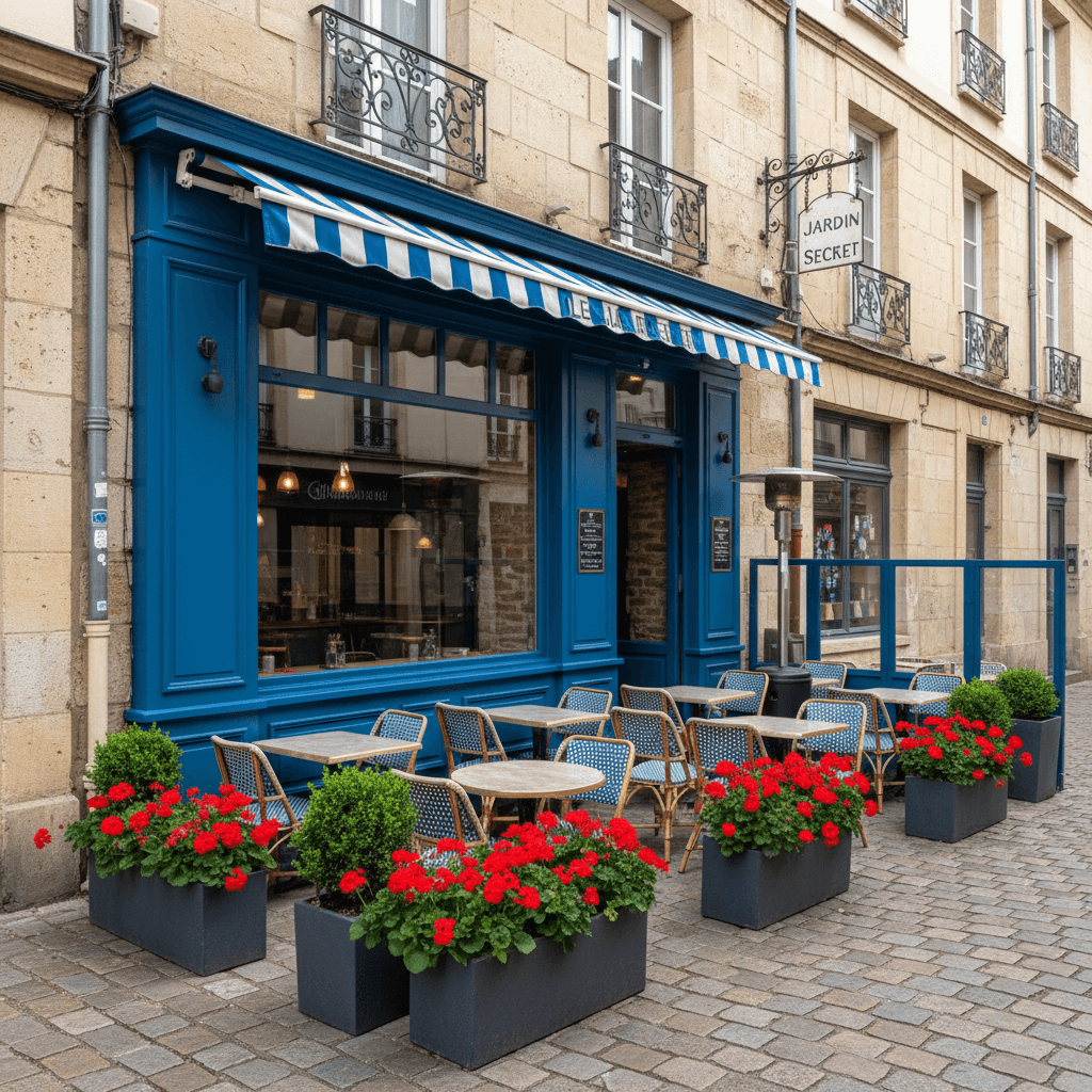 Restaurant 92m² à Nantes : terrasse - licence IV