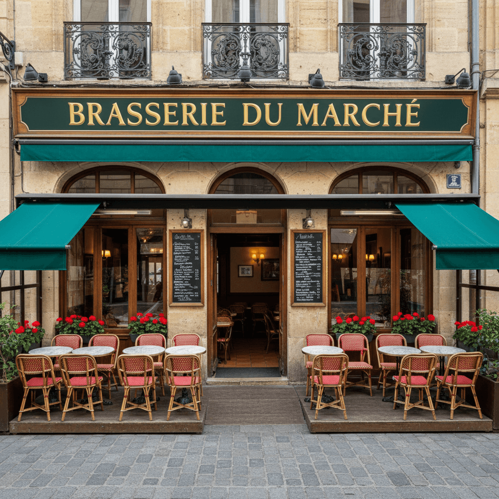 Bar-brasserie 100m² à Bordeaux : terrasse - licence IV