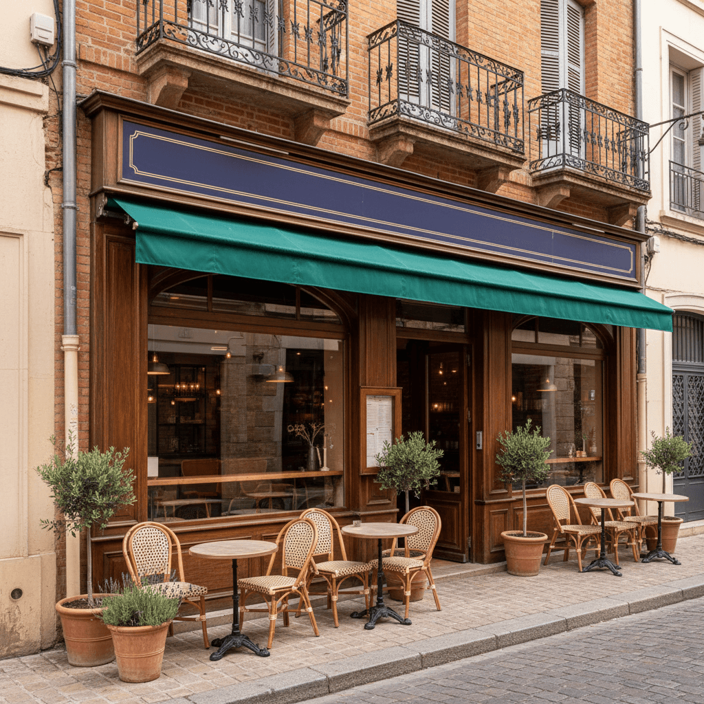 Restaurant 140m² à Toulouse : terrasse - licence IV