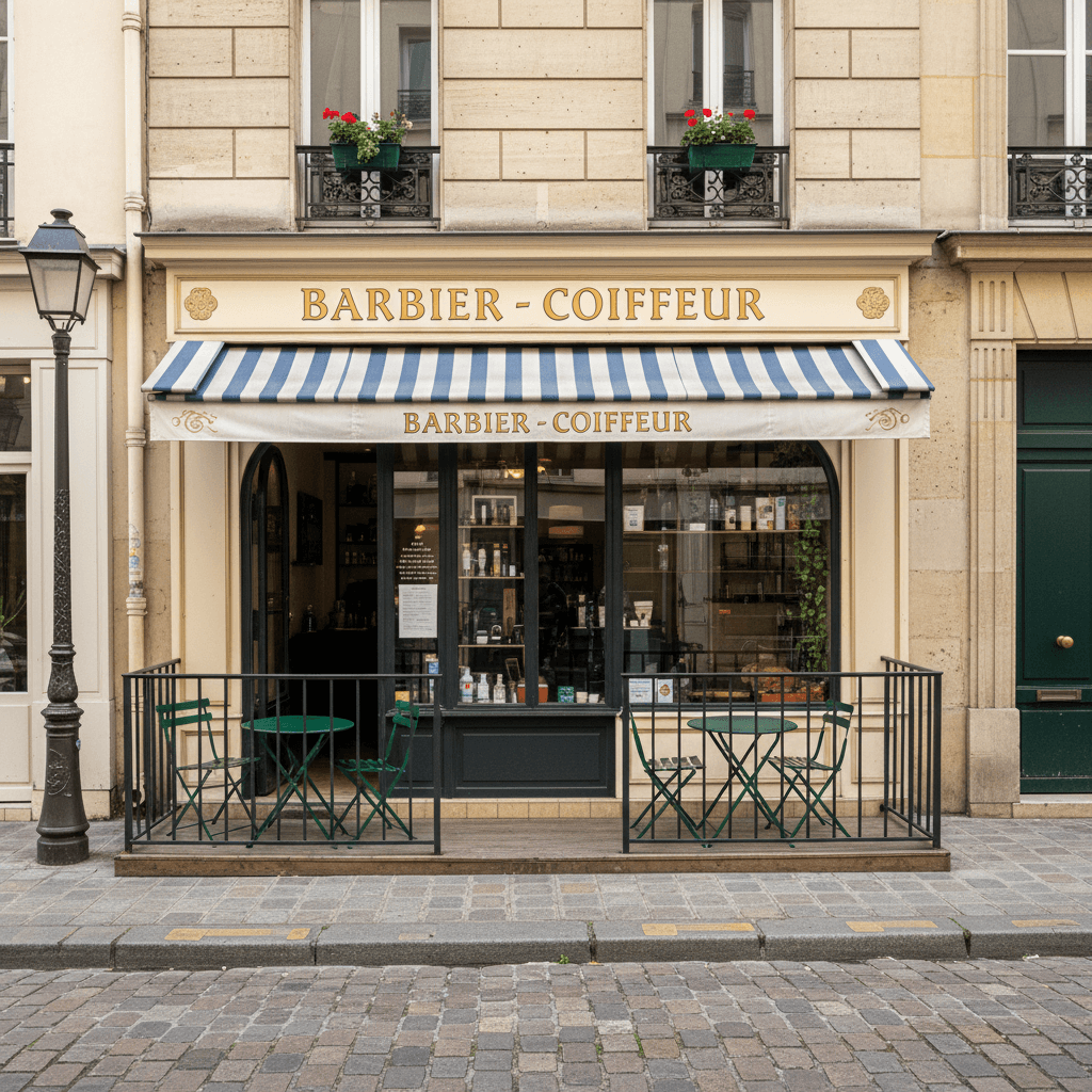 Local Commercial à Paris avec Terrasse - 22 m²