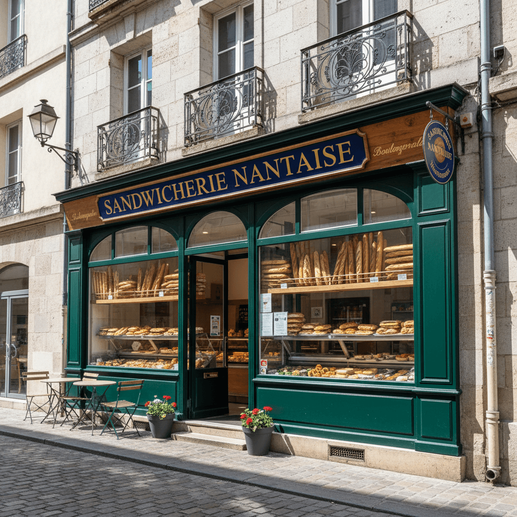 Fast-food 70m² à Nantes : terrasse