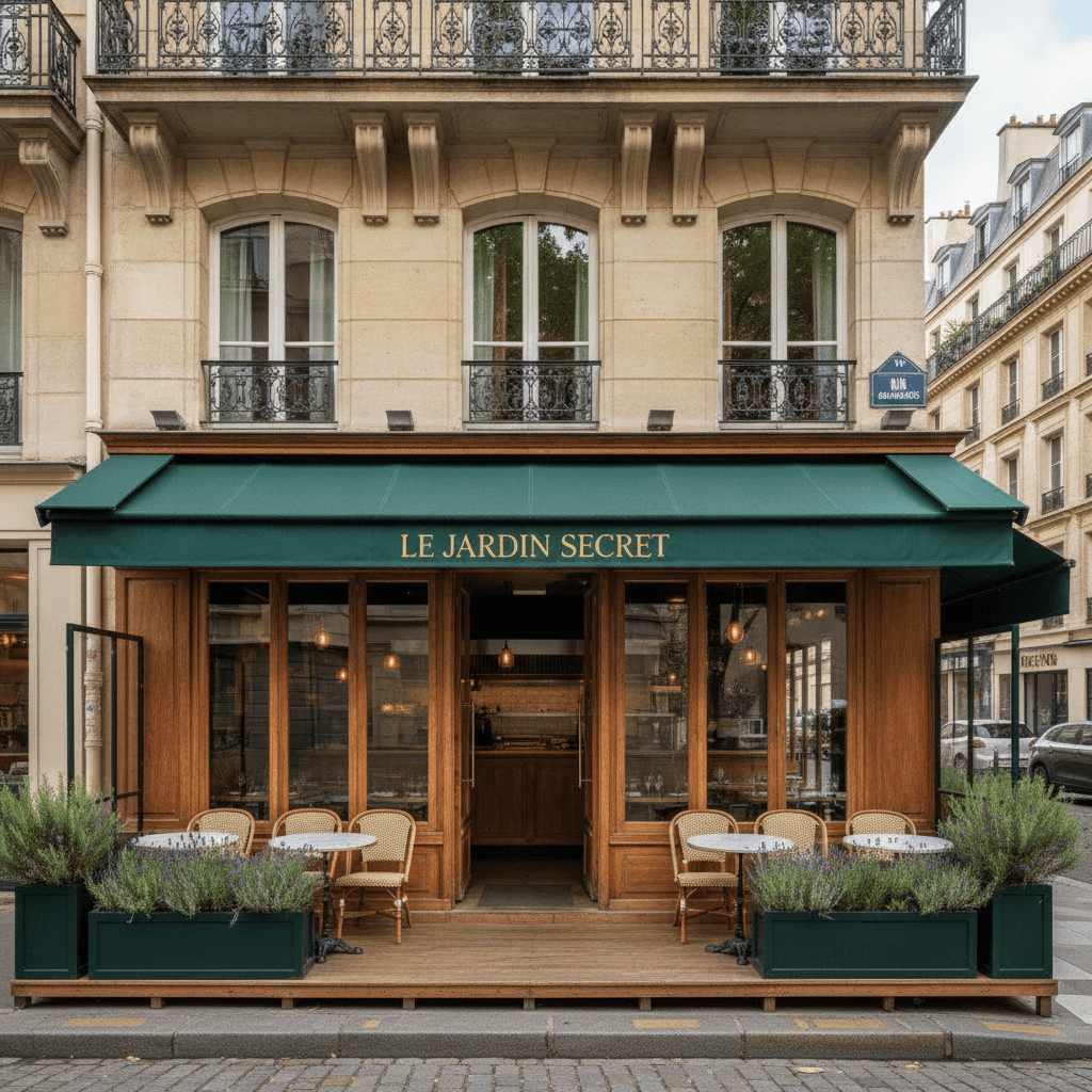 Restaurant 50 couverts à Paris : extraction - cuisine équipée