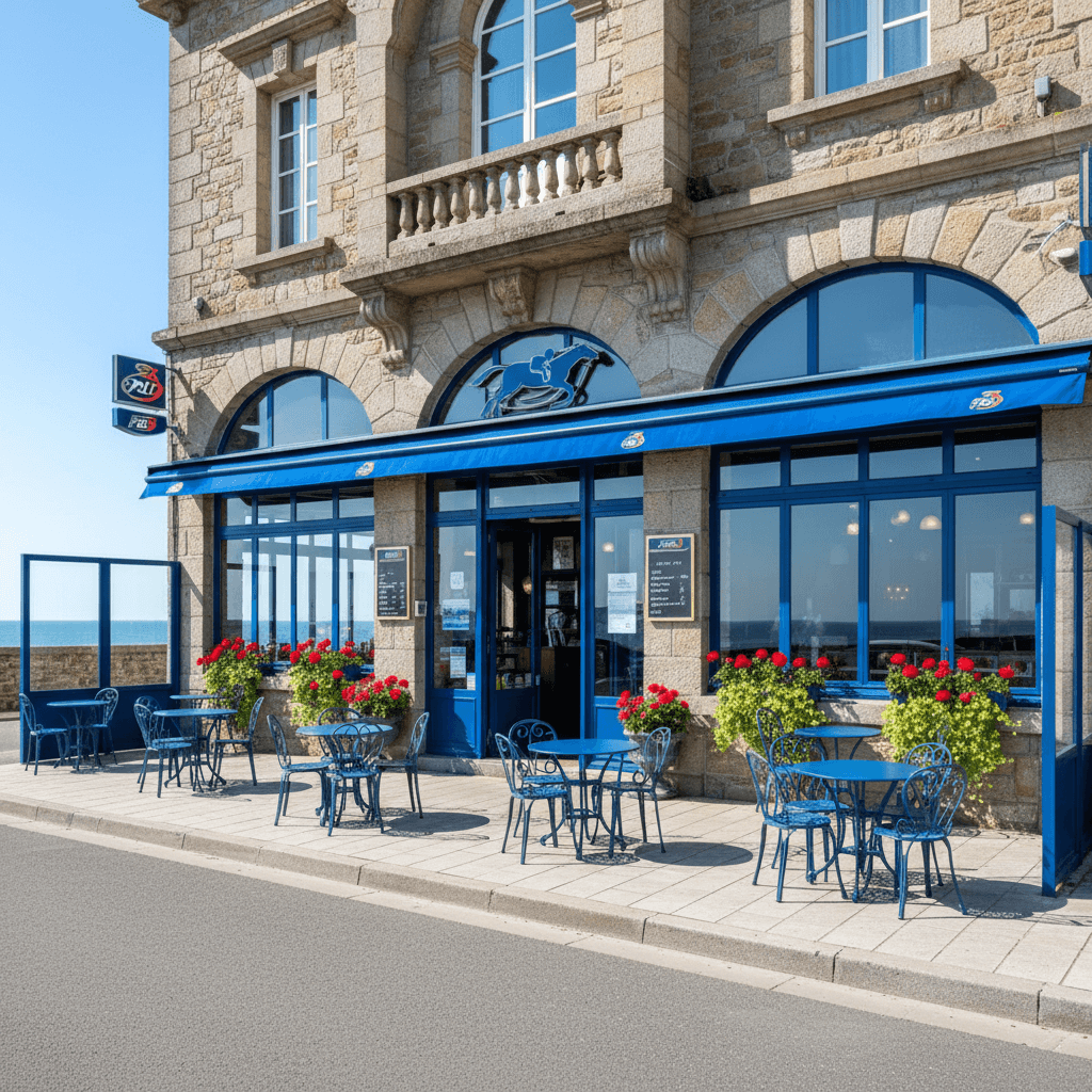 Bar-brasserie 220m² à Nantes : terrasse - licence IV